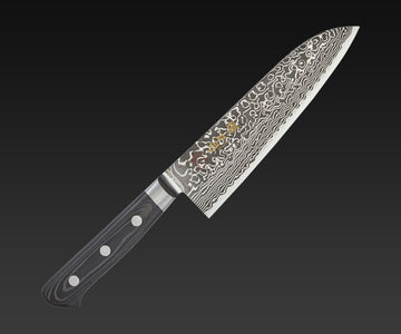 堺の包丁 - 本鍛造 粉末ハイスダマスカス鋼 三徳の商品画像